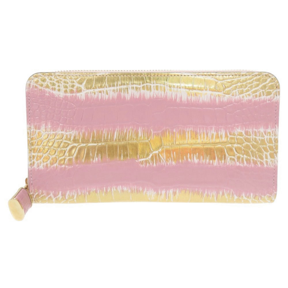 ルイ・ヴィトン  ジッピーウォレット   クロコダイル  ゴールド