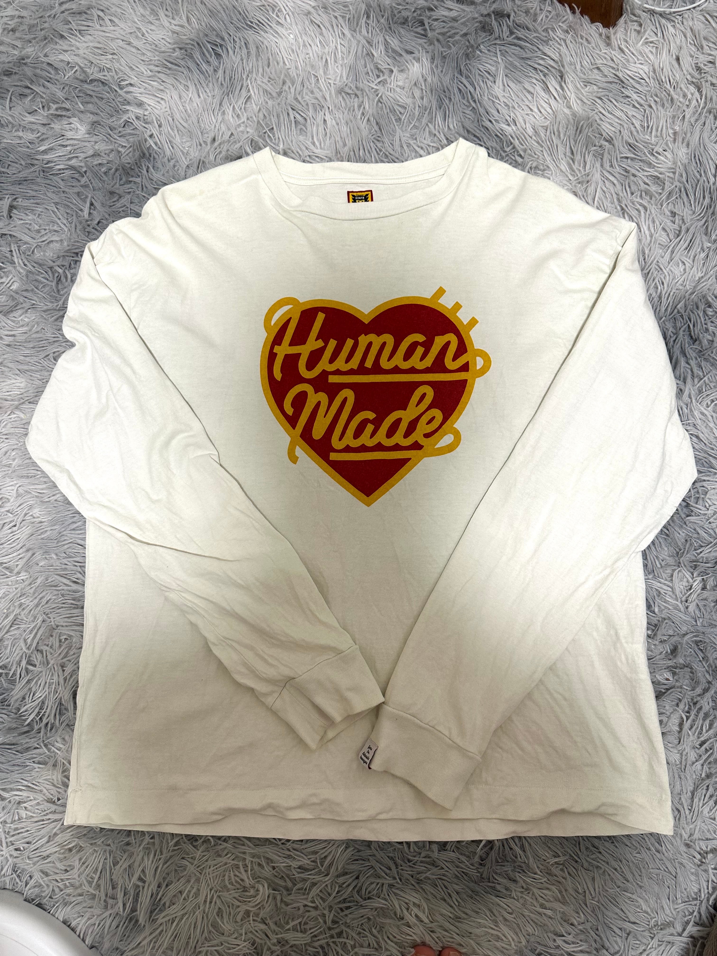 HUMAN MADE Graphic L/S T-Shirt #4 "White"