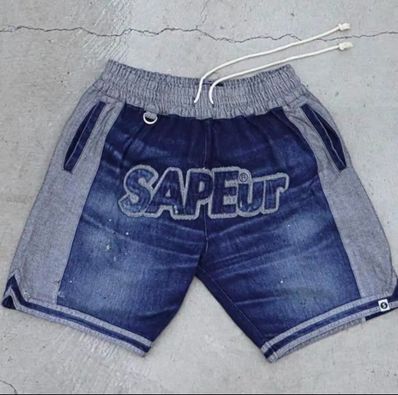 SAPEur MADE in JAPAN DENIM series BASKET SHORTS "Denim"