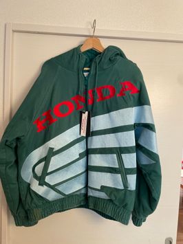 Supreme / Honda / Fox Racing Puffy Zip Up Work Jacket
