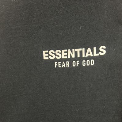 FEAR OF GOD ESSENTIALS Classic Fit T-Shirt Jet "Black"