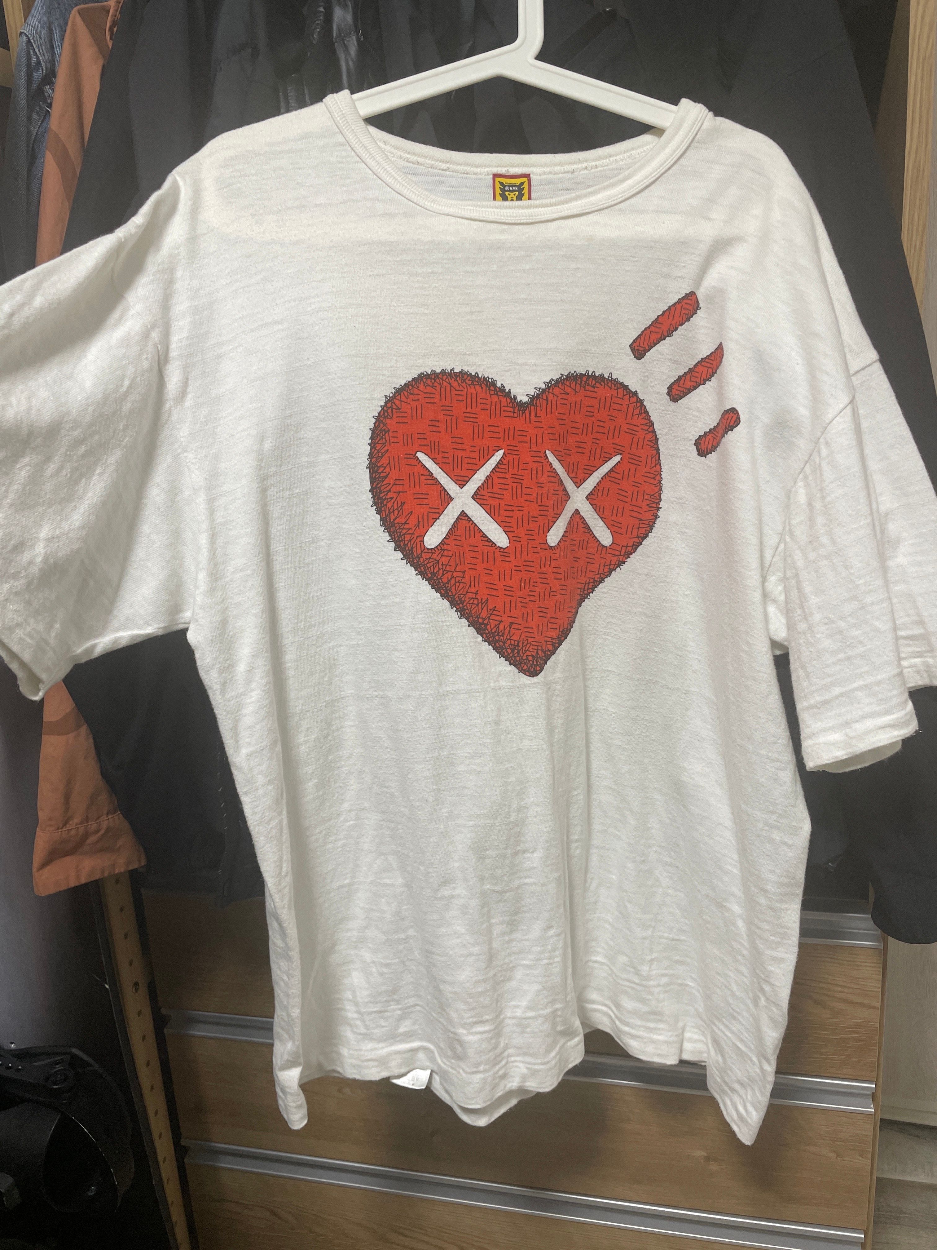 HUMAN MADE x KAWS T-SHRIT #1 "White"