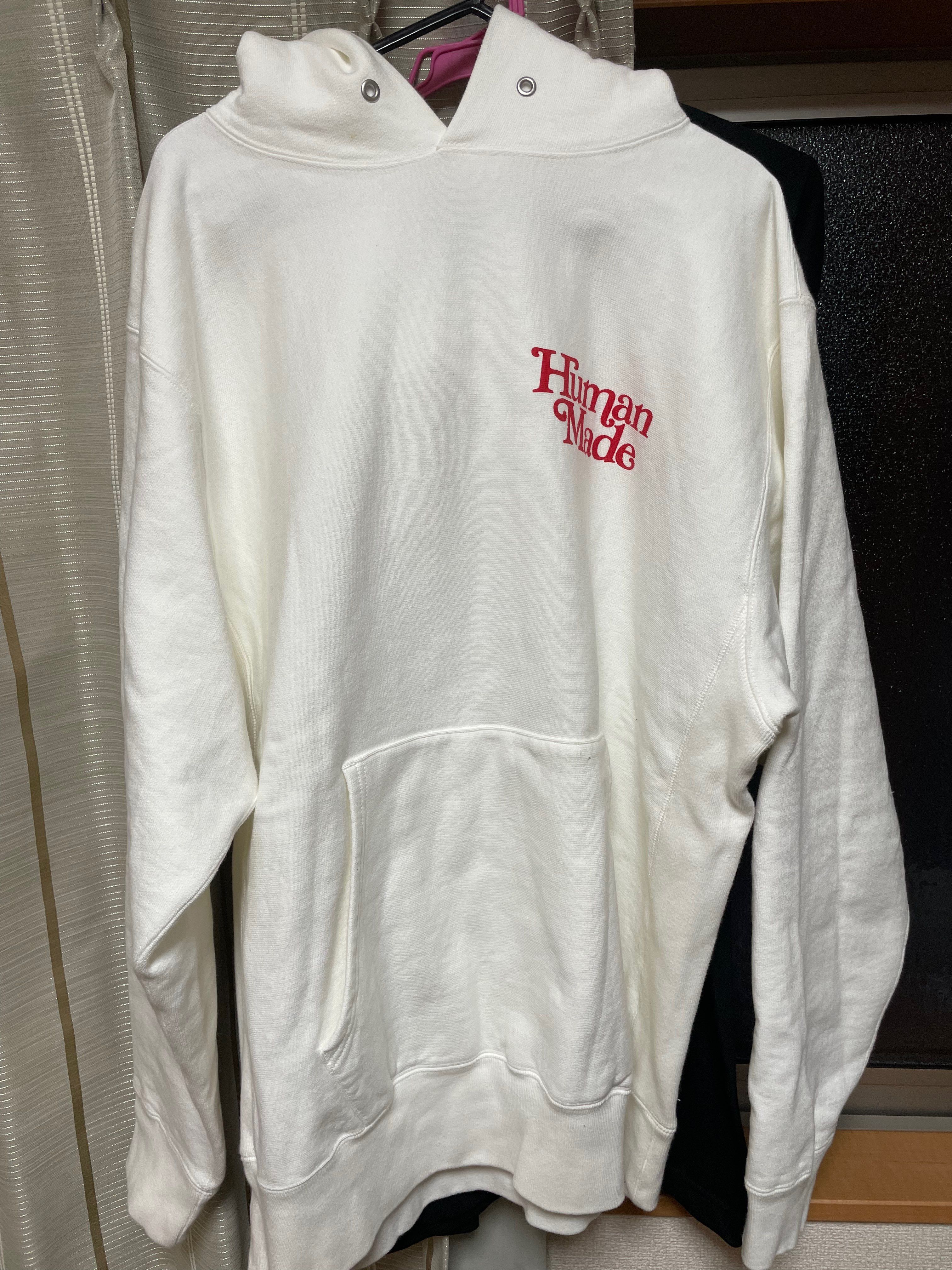 HUMAN MADE Girls Don ’t Cry hoodie "White" / VERDY