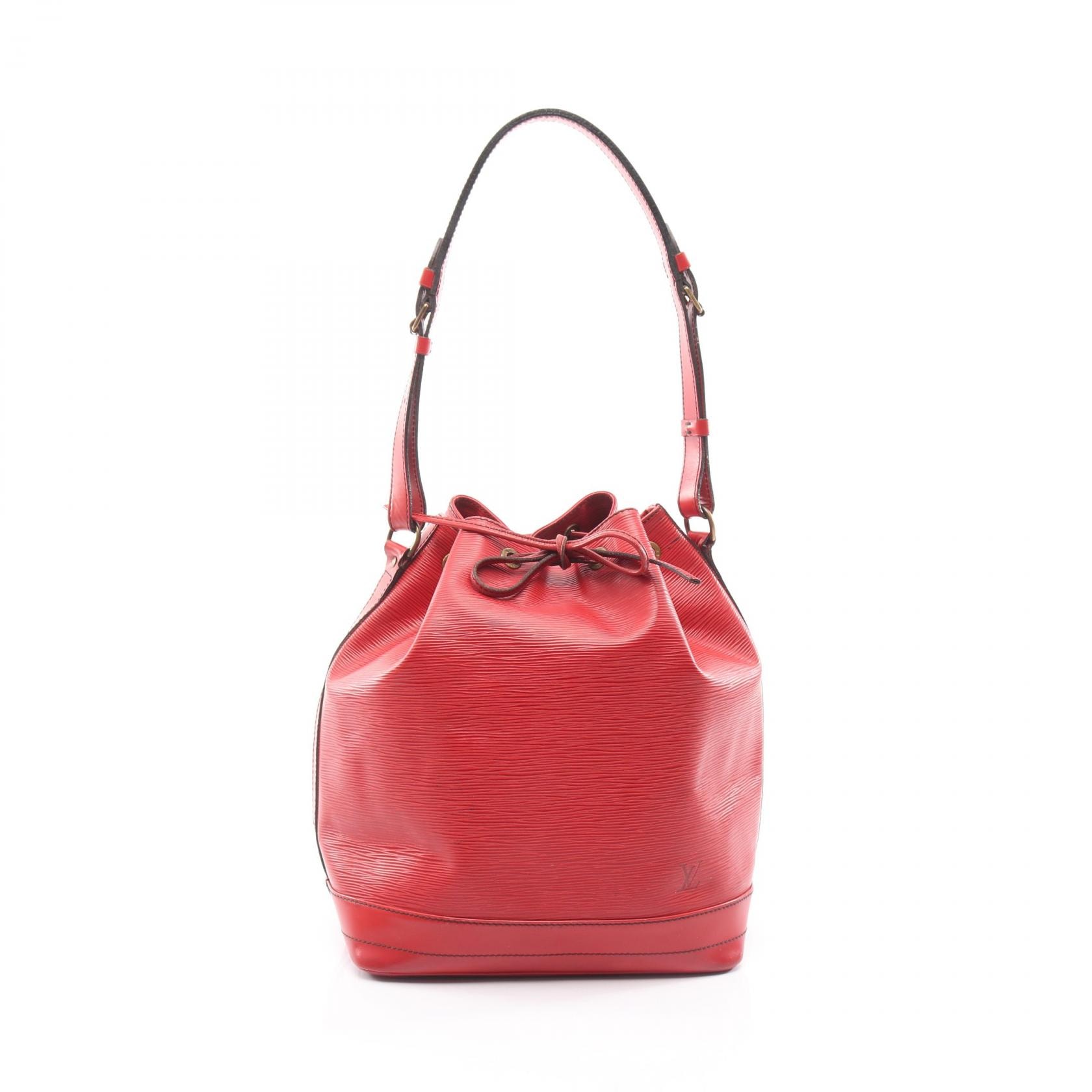 ルイ・ヴィトン LOUIS VUITTON ノエ エピ カスティリアンレッド ショルダーバッグ バッグ レザー レッド レディース レッド系 M44007 【中古】