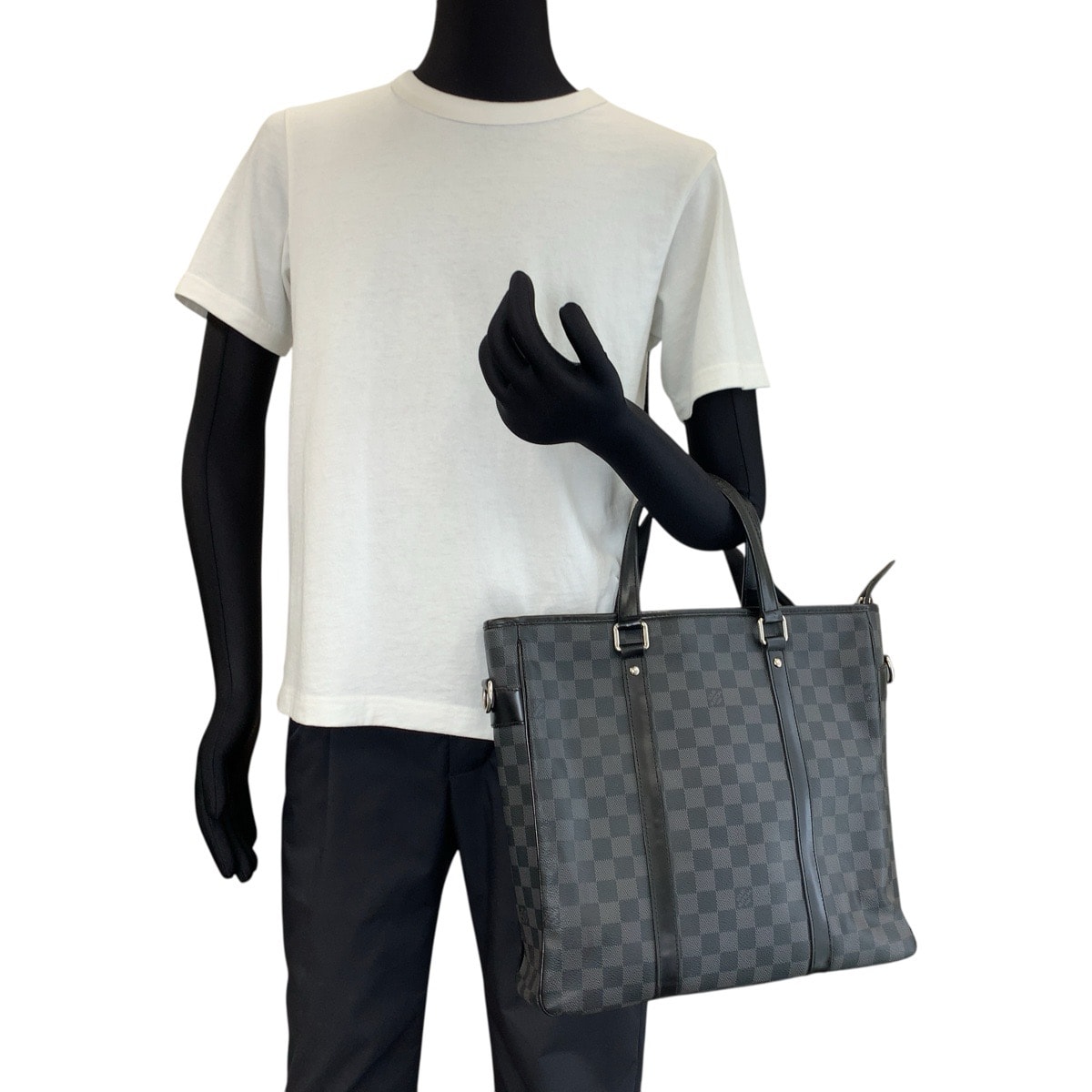 C (やや傷や汚れあり)】LOUIS VUITTON ルイヴィトン ダミエ グラ