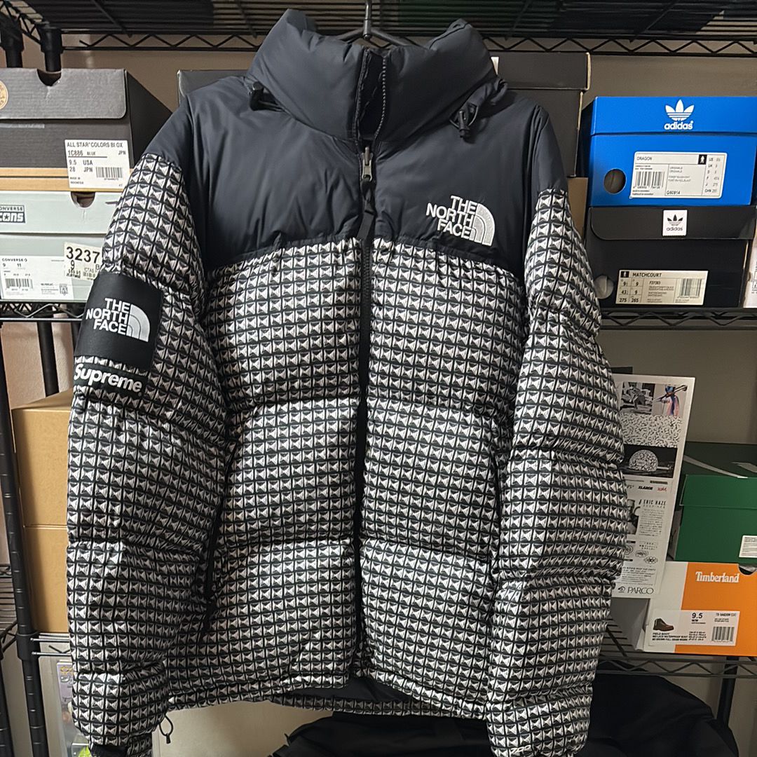 Supreme x The North Face Studded Nuptse Jacket "Black"