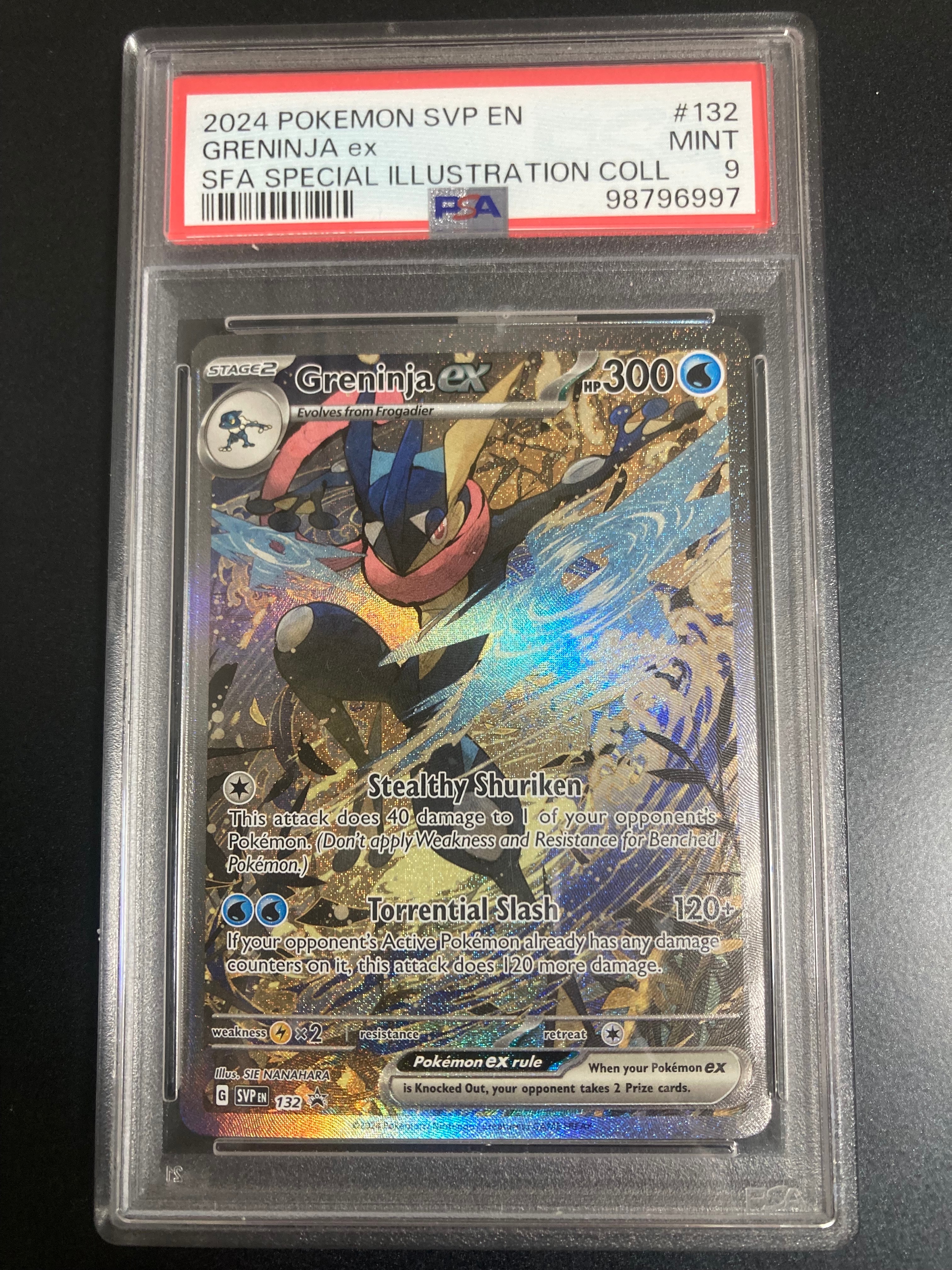 PSA9】ゲッコウガex P [SVP EN 132]【英語版】(スカーレット