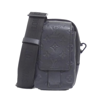 ルイヴィトン モノグラム シャドウ ダブルフォン ポーチ M81323 ショルダーバッグ