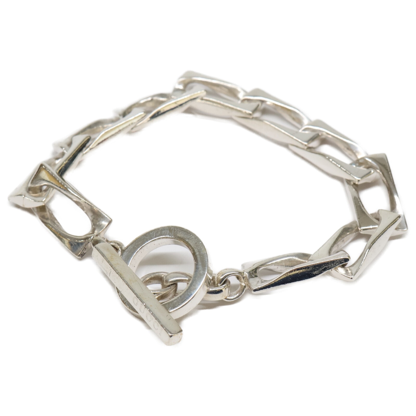 グッチ 【新品磨き/国内正規】925 フィガロ チェーン