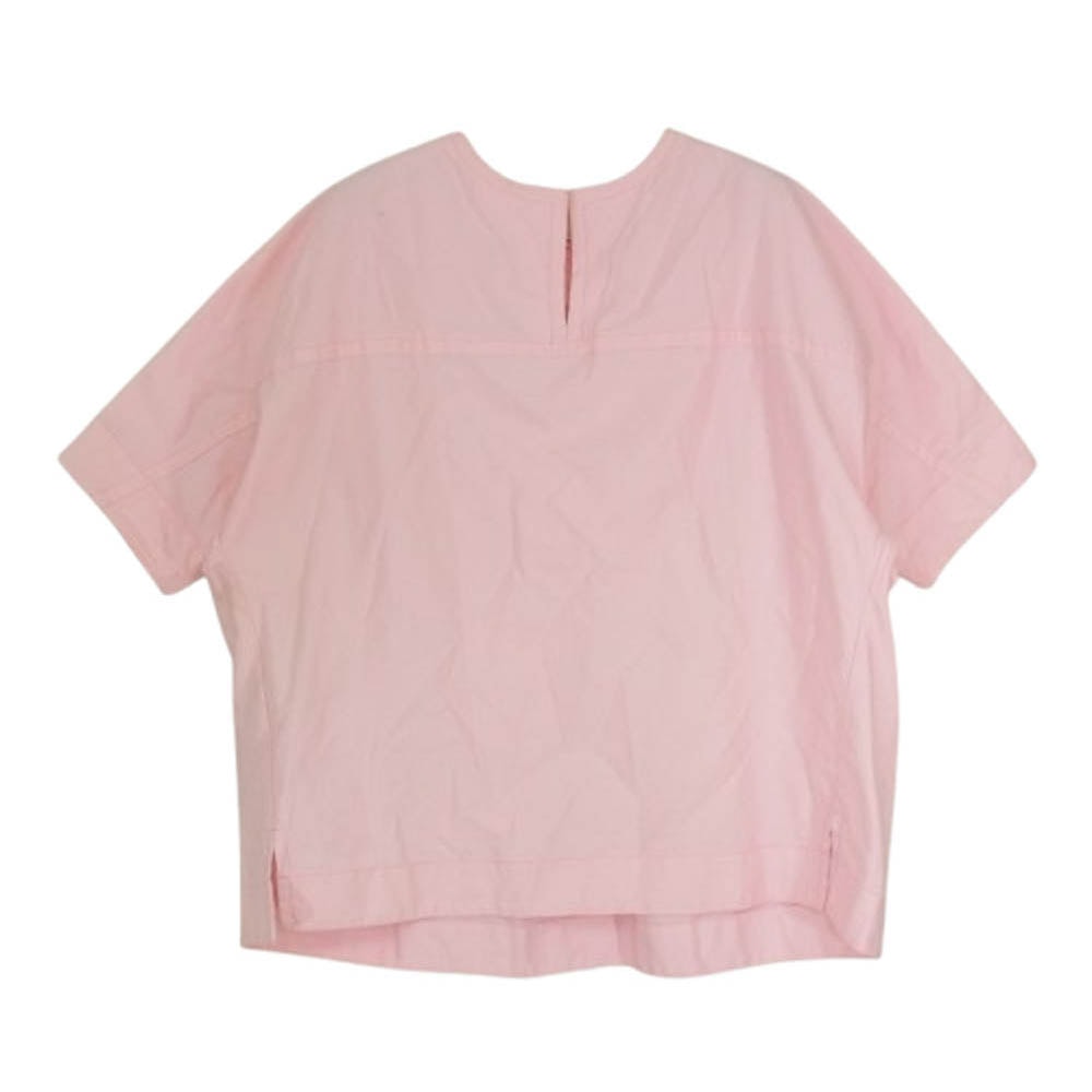 MARNI マルニ ブラウス CAMA0321M0 TCR23 スキッパー ブラウス 半袖 プルオーバ― シャツ ピンク系 38【中古】