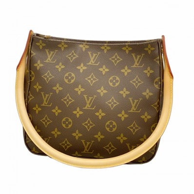 ★最終価格【6cd4534】ルイヴィトン ショルダーバッグ モノグラム ルーピングMM M51146 ブラウン【中古】レディース