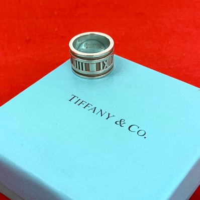 TIFFANY&Co. ティファニー ワイド アトラス リング シルバー925 リング・指輪 9号 シルバー
02862