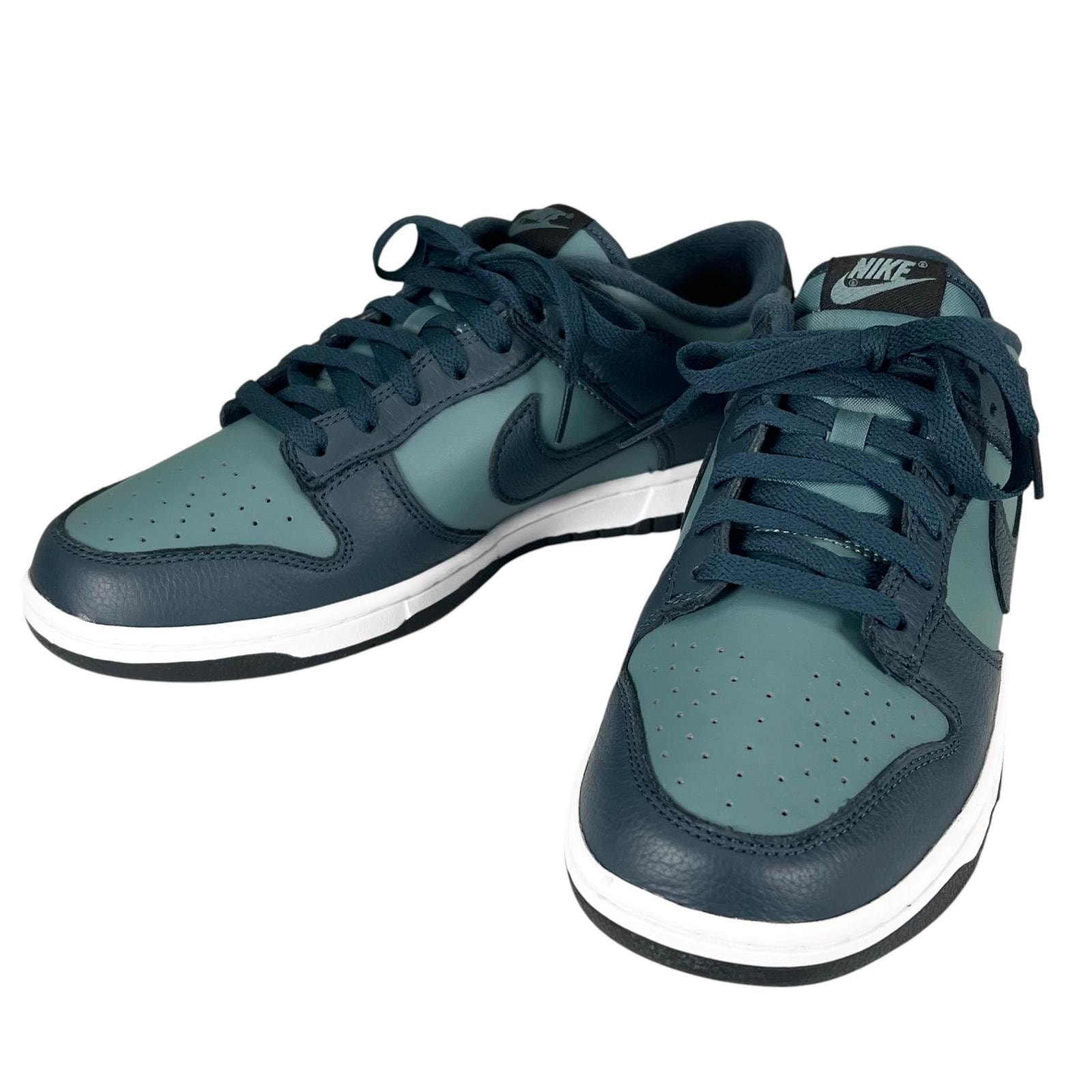 極美品 NIKE ナイキ DUNK LOW RETRO PRM DR9705 300 スニーカー 合成繊維 ライムグリーン メンズ 27.5 ローカット【古着】【中古】