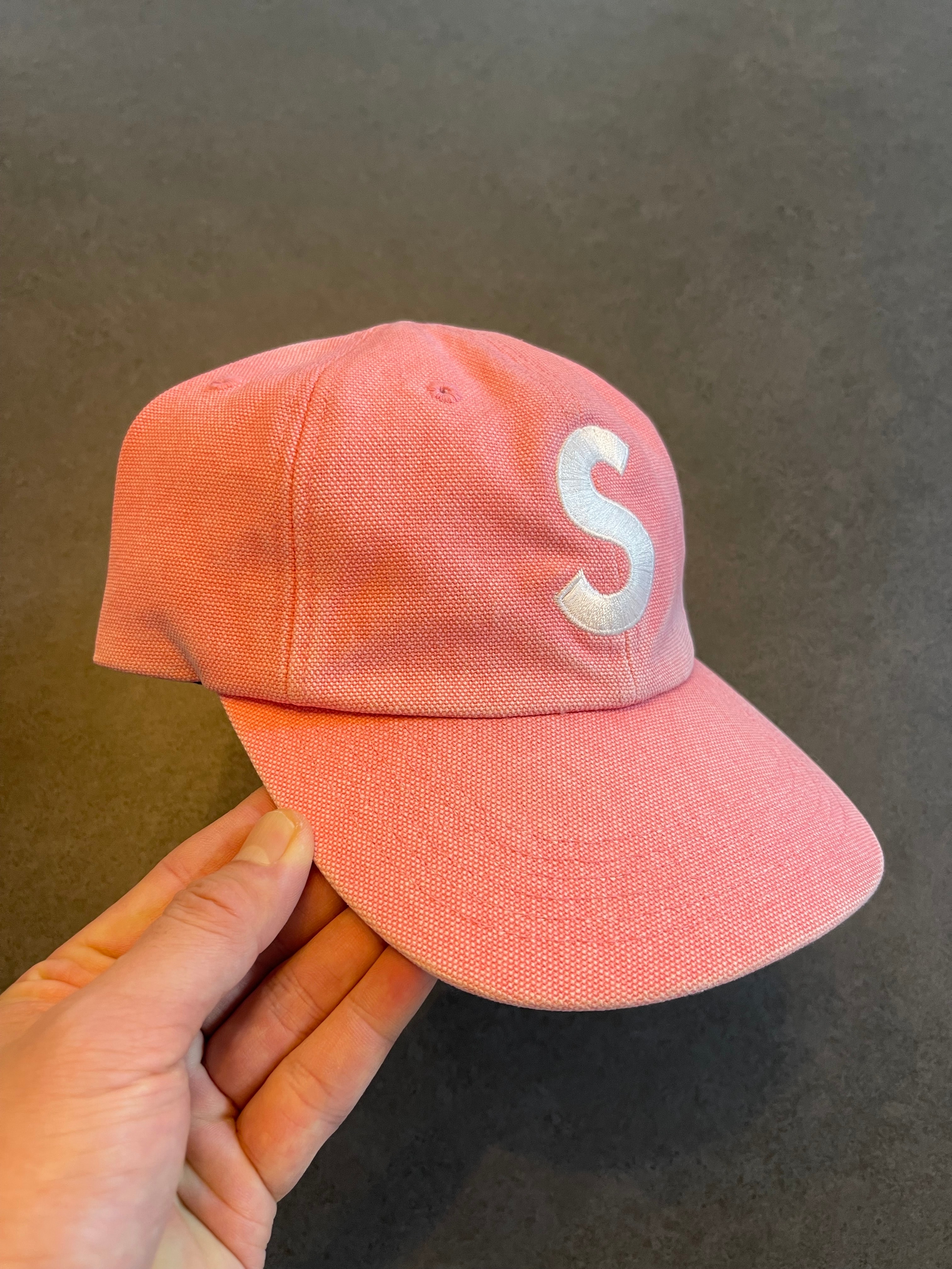 Supreme Pigment S Logo 6-Panel "Bright Pink"