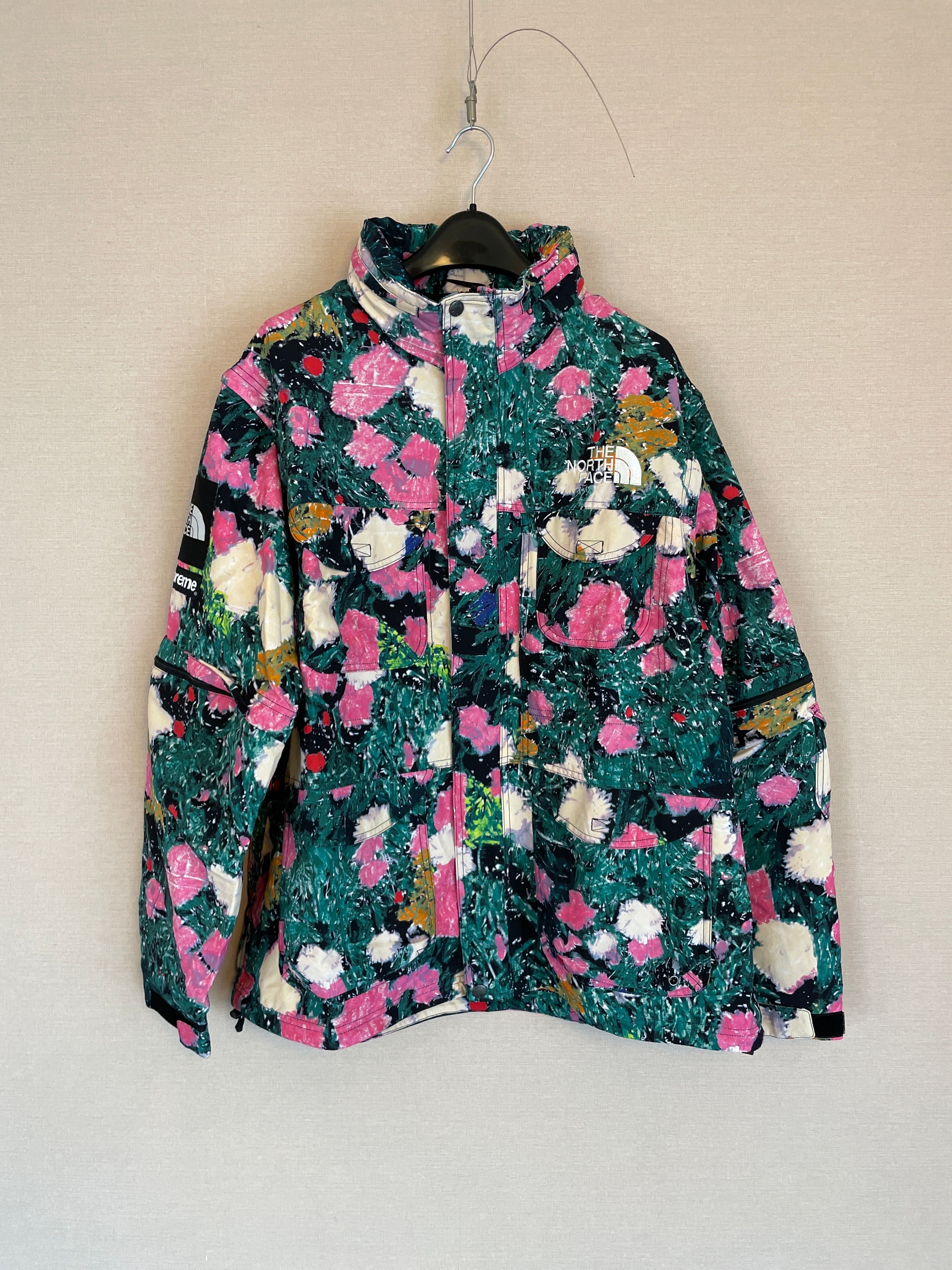 Supreme x The North Face Trekking Convertible Jacket "Flowers"