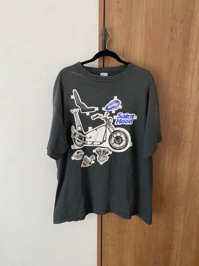 NEIGHBORHOOD STHD_SS Tee/Bike "Black"