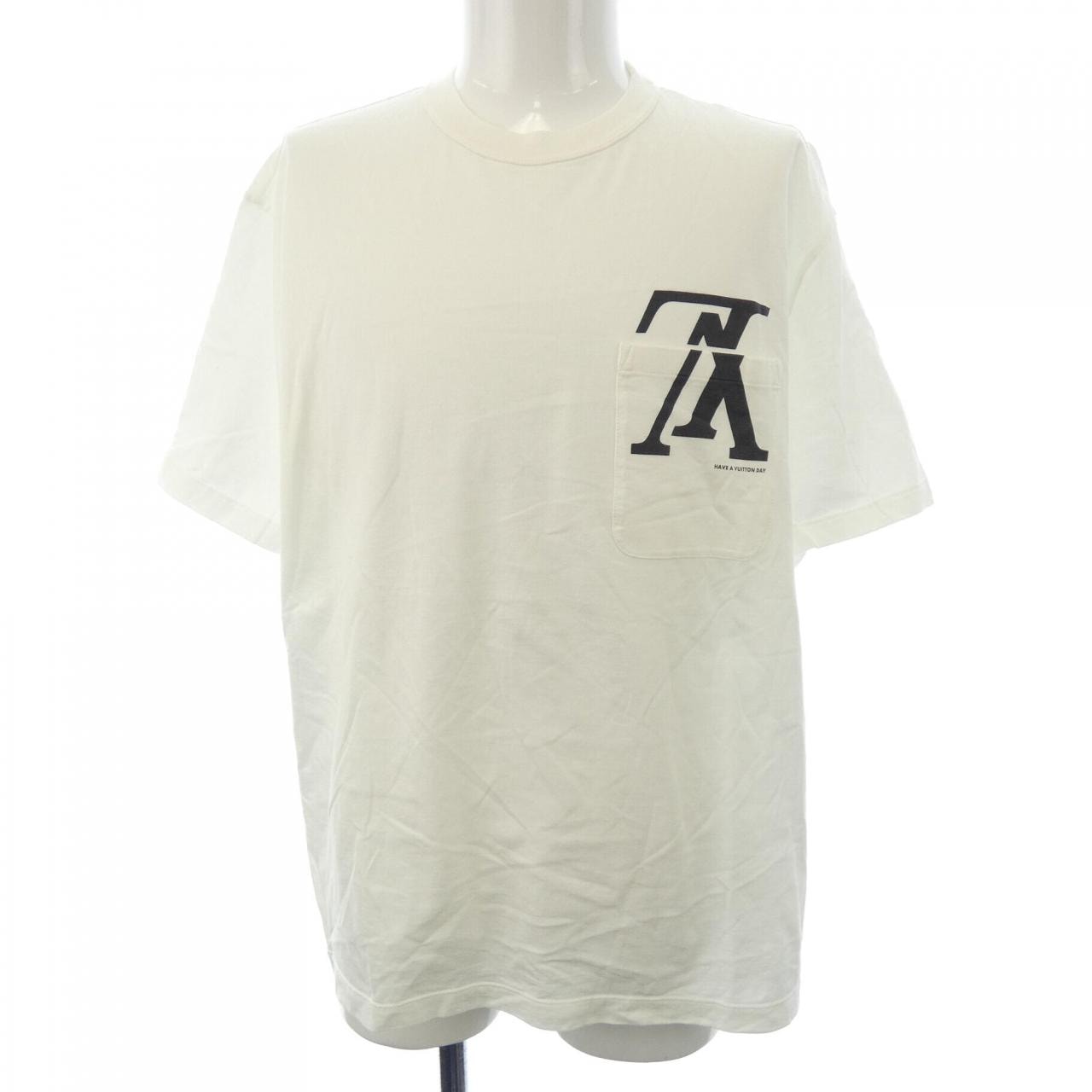 ルイヴィトン LOUIS VUITTON アップサイドダウン LVロゴ HFY21WFMB Tシャツ