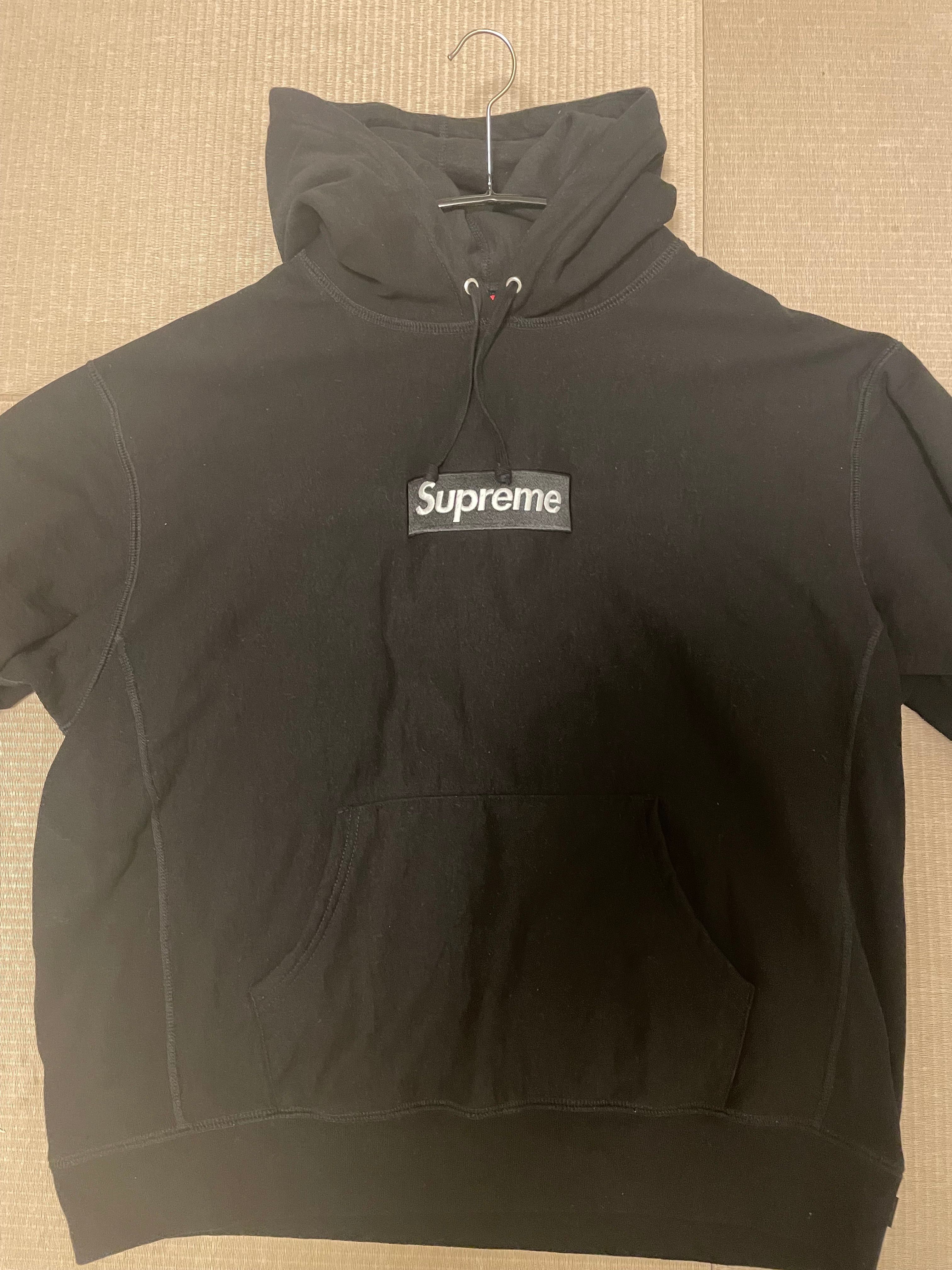 Supreme Box Logo Hooded Sweatshirt "Black" (23FW)
