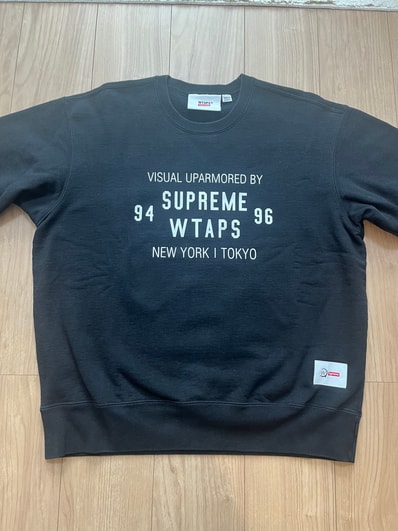 Supreme / WTAPS Crewneck "Black" 21274SPD-CSM03S