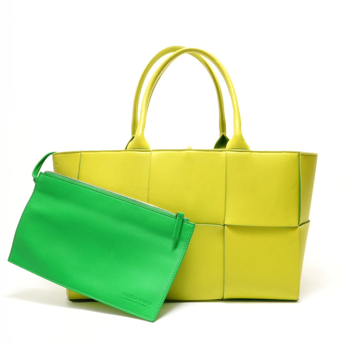 ボッテガヴェネタ BOTTEGAVENETA マキシイントレチャート 2way ハンドバッグ【中古】