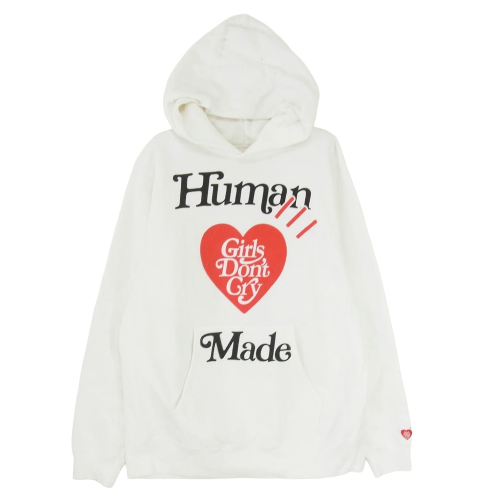 HUMAN MADE x Girls Don't Cry Pizza Hoodie "White"