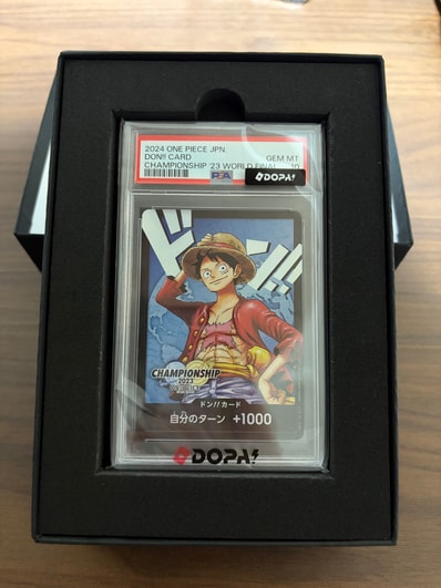ドン!!カード : モンキー・D・ルフィ (プロモーションカード「チャンピオンシップ2023 ワールドファイナル記念品」)