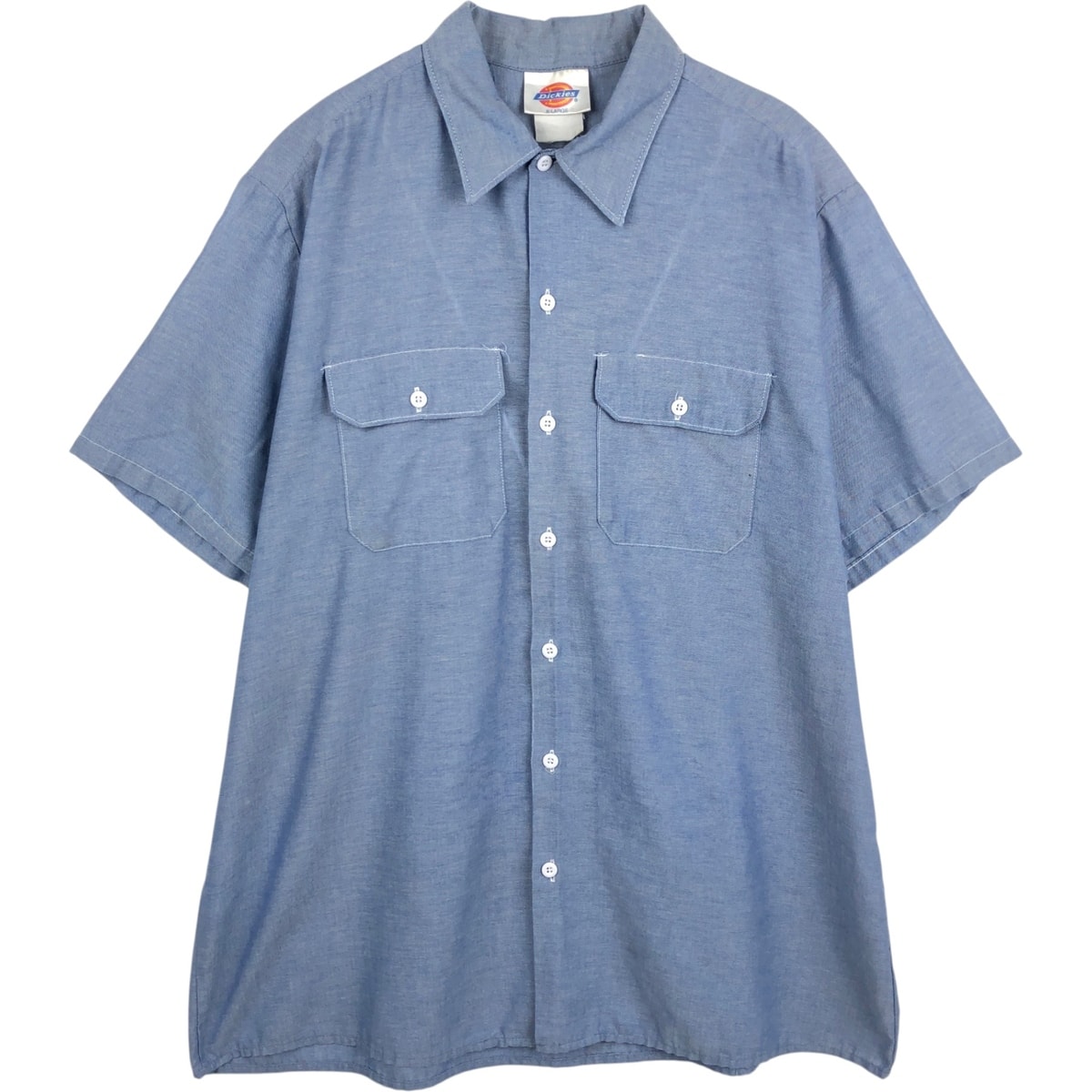 古着 ディッキーズ Dickies 半袖 ワークシャツ メンズXL相当/eaa653018