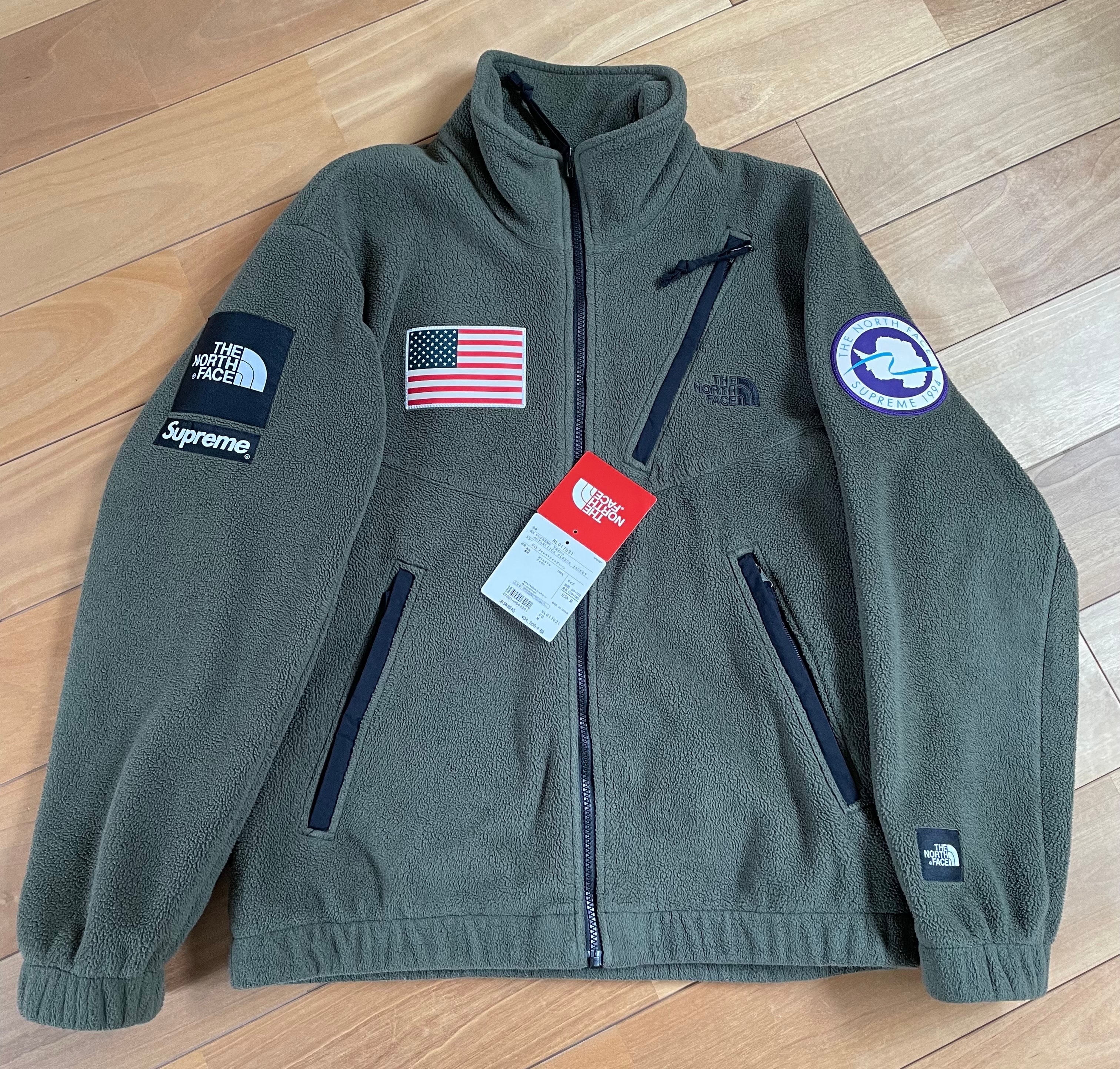 Supreme x The North Face Polartec Fleece Jacket "Olive"