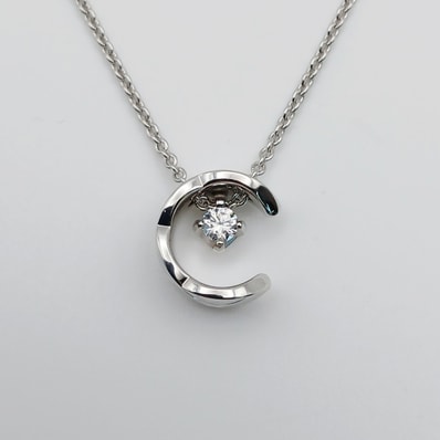 CHANEL シャネル ココクラッシュ コレクション ネックレス 750WG ネックレス J12104 K18ホワイトゴールド ホワイトゴールド レディース【中古】