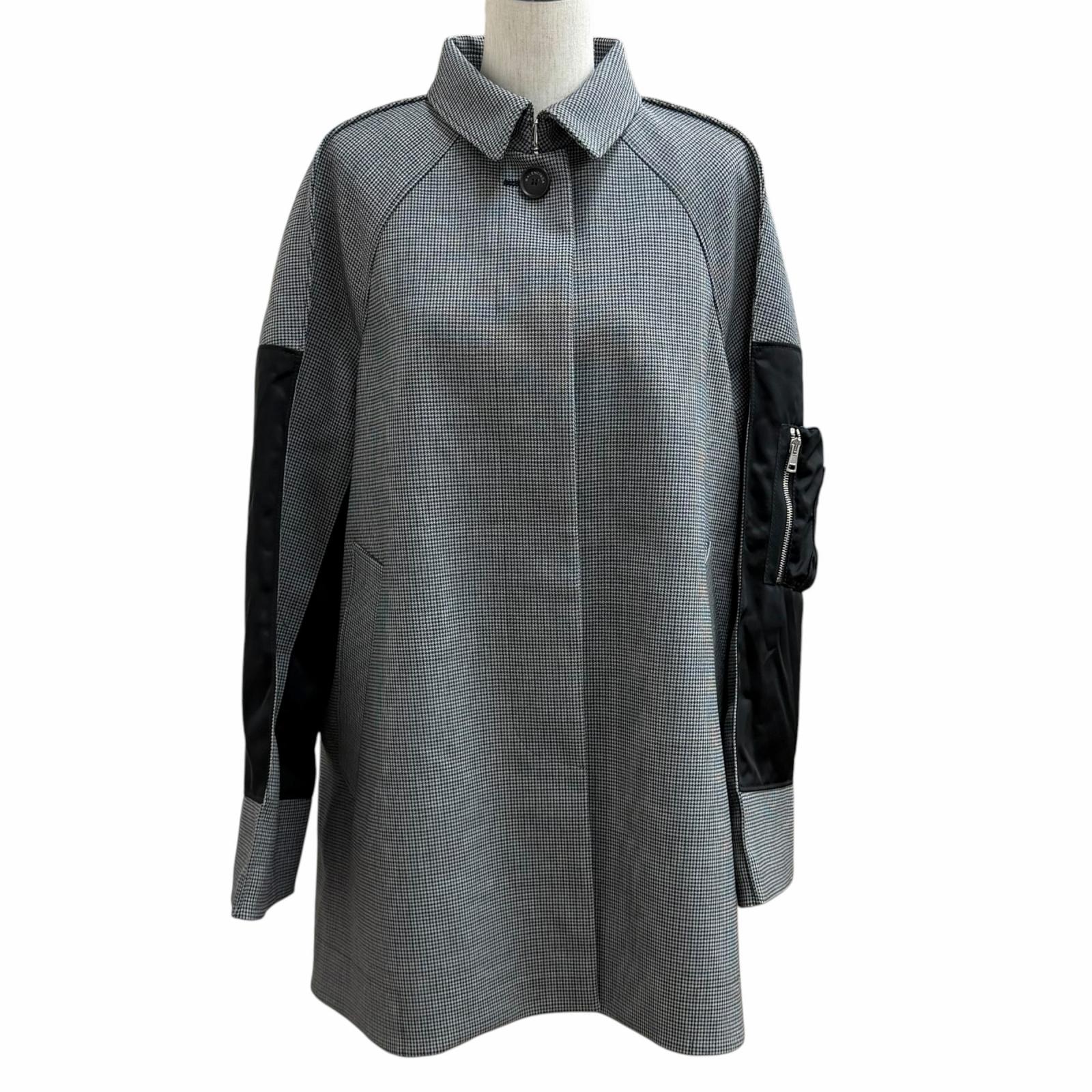 極美品 バレンシアガ ジャケット グレー レディース IT 38 436002