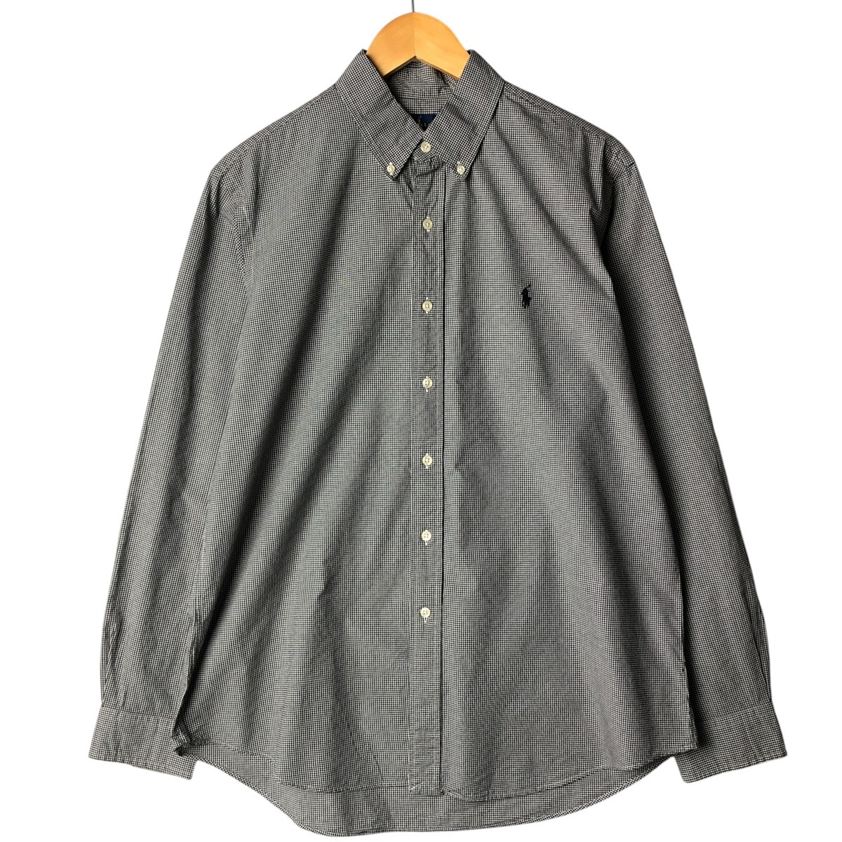 古着 ラルフローレン Ralph Lauren 長袖 ボタンダウンチェックシャツ メンズL相当/eaa570160