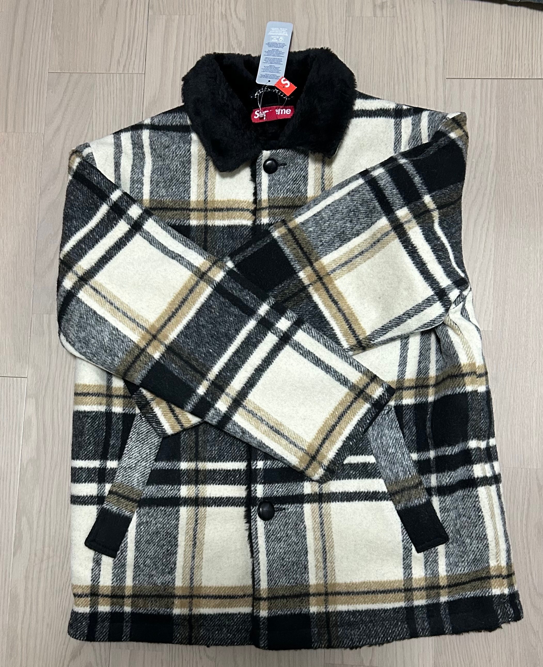 Supreme Plaid Car Coat 