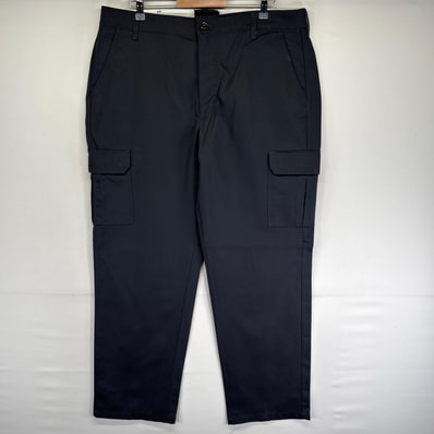 古着 レッドキャップ RED KAP パンツ カーゴ ワンポイントロゴ 大きいサイズ ジッパーフライ 大きいサイズ w40 L36 グレー系 メンズ