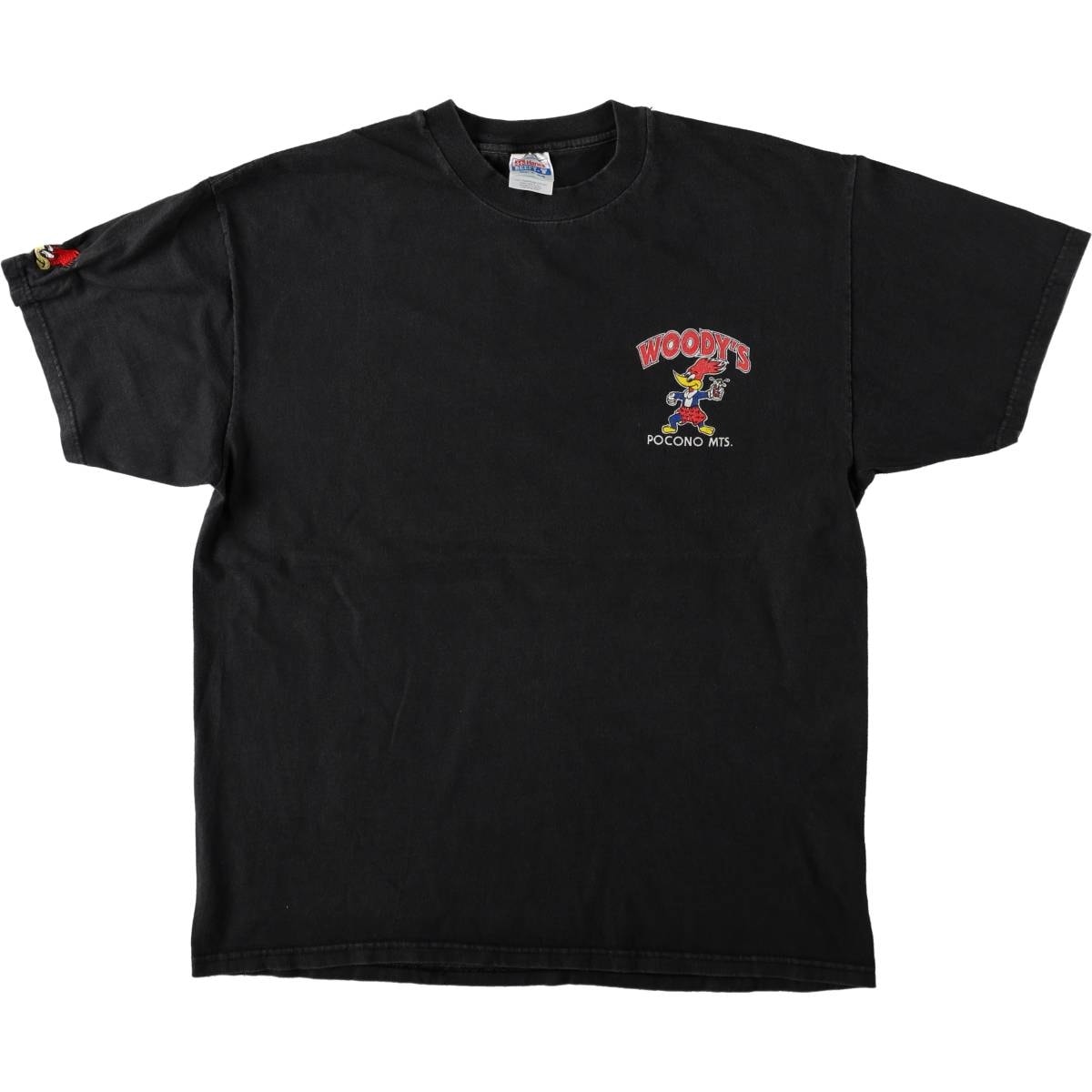 古着 90年代 ヘインズ Hanes BEEFY-T Woody Woodpecker ウッディーウッドペッカー アニメ キャラクタープリントTシャツ USA製 メンズXL相当 ヴィンテージ/eaa667059