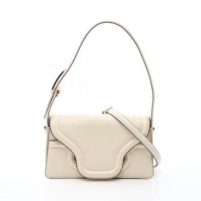 ヴァレンチノ Valentino Deuxiemeデュシェム スモール ショルダーバッグ 2WAY ショルダーバッグ バッグ レザー レディース ホワイト系 2W2B0L26AVP098 【中古】