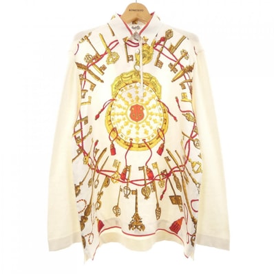 【ヴィンテージ】エルメス HERMES LES CLES ツイルレーヌ. トップス