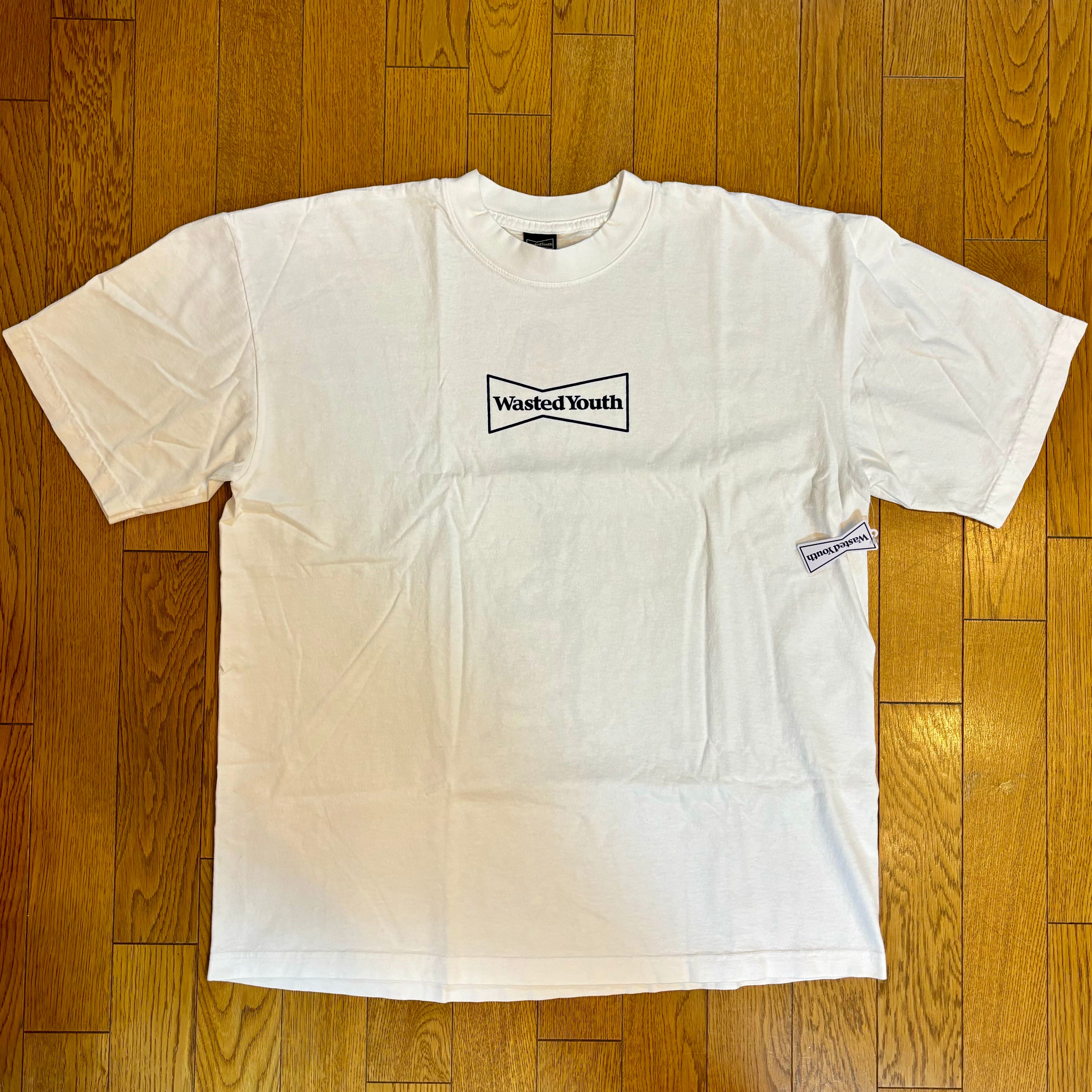 Wasted Youth FLOWER CAN TEE "White" / VERDY