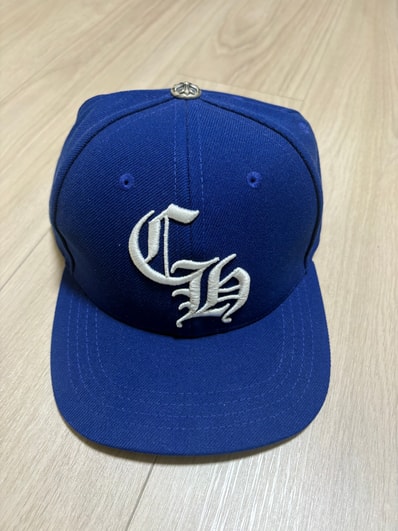Chrome Hearts Baseball Cap 5 Panel CH "Blue"
