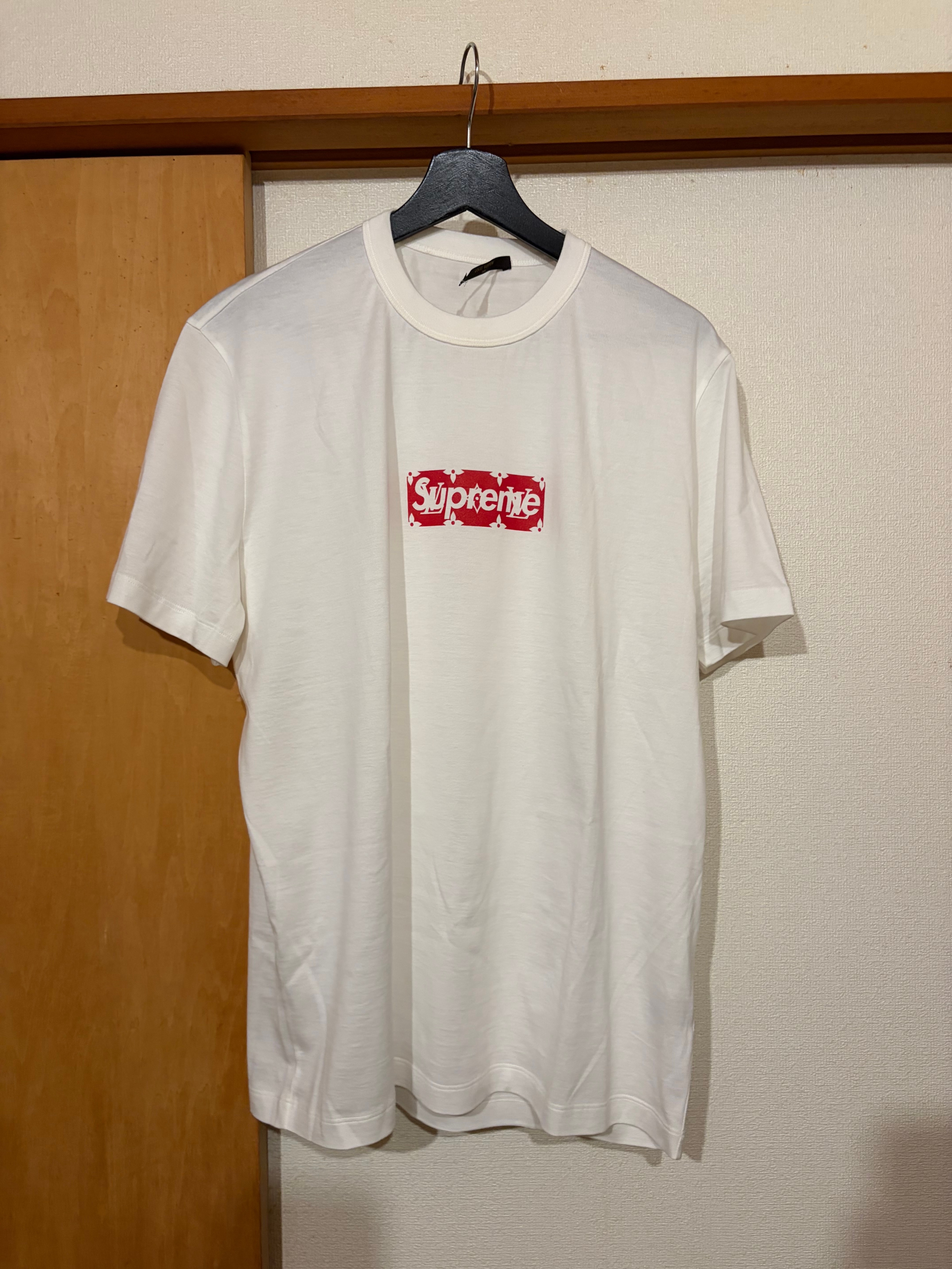 Supreme / Louis Vuitton Box Logo Tee "Red"