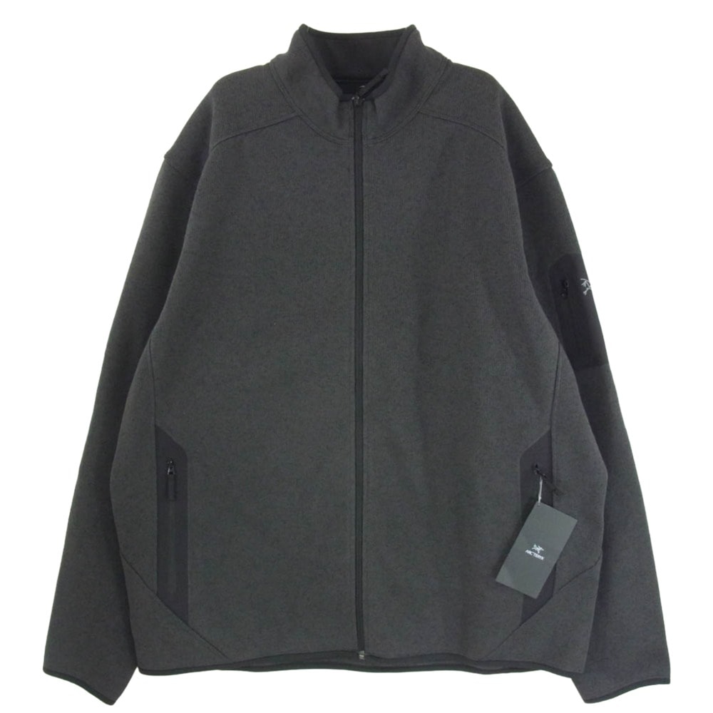 ARC'TERYX アークテリクス カーディガン X00001036101 Covert Cardigan M Black Heather II コバート カーディガン メンズ フリースジャケット グレー系 XL【新古品】【未使用】【中古】