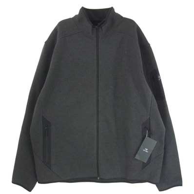 ARC'TERYX アークテリクス カーディガン X00001036101 Covert Cardigan M Black Heather II コバート カーディガン メンズ フリースジャケット グレー系 XL【新古品】【未使用】【中古】