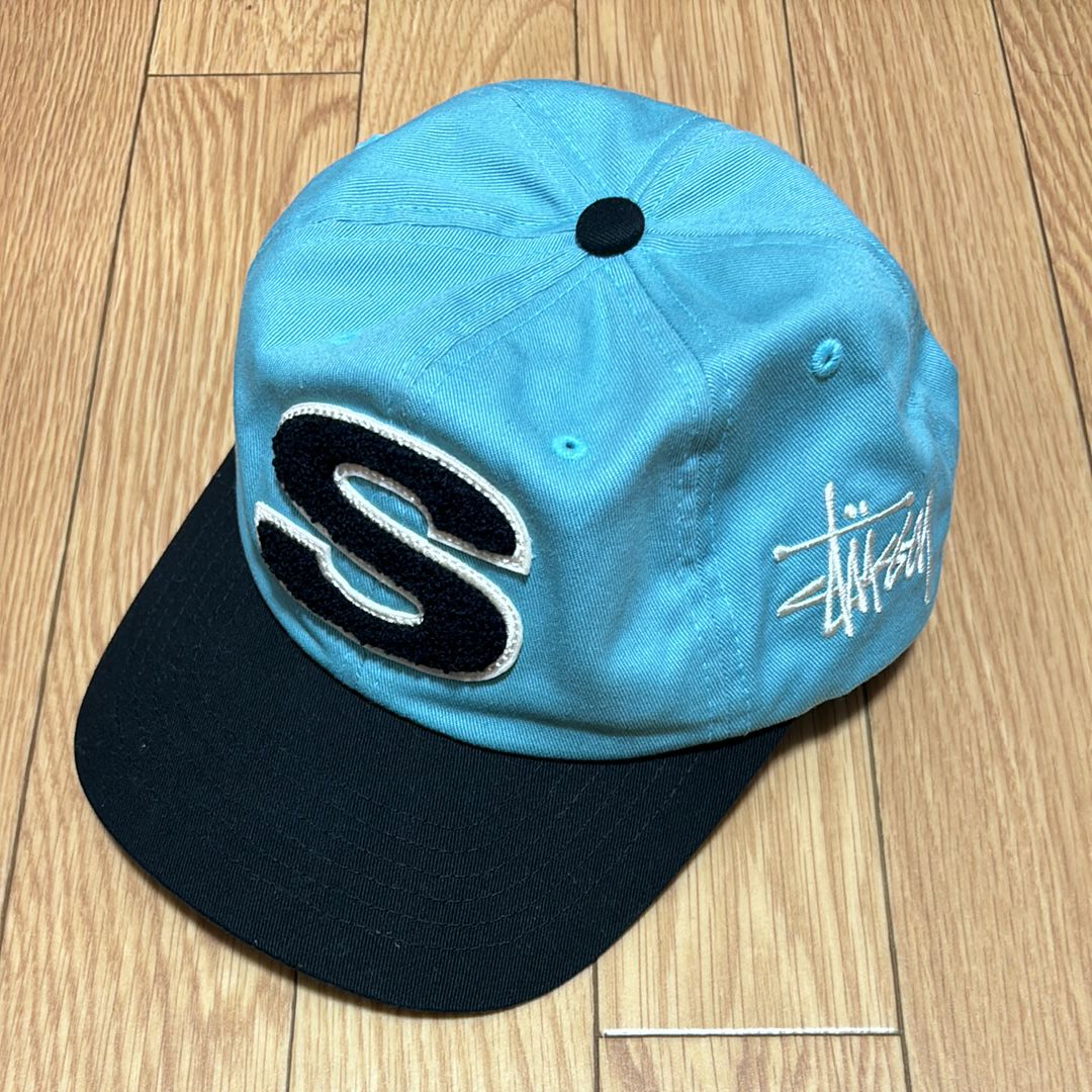 Stussy Low Pro Chenille S Snapback "Teal" 1311061