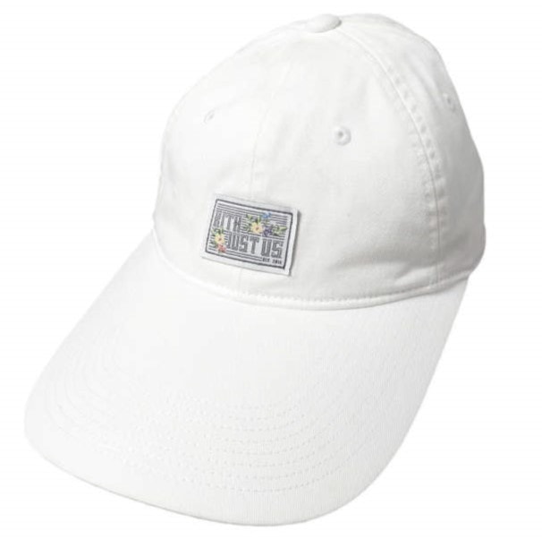 KITH NYC キスニューヨークシティ 22SS JUST US CAP コットンツイル ロングビル6パネルキャップ 22095060002420 ONE SIZE WHITE Kith&Kin 帽子 g27706