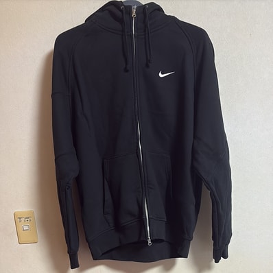 Supreme x Nike Zip Up Hooded Sweatshirt "Black"