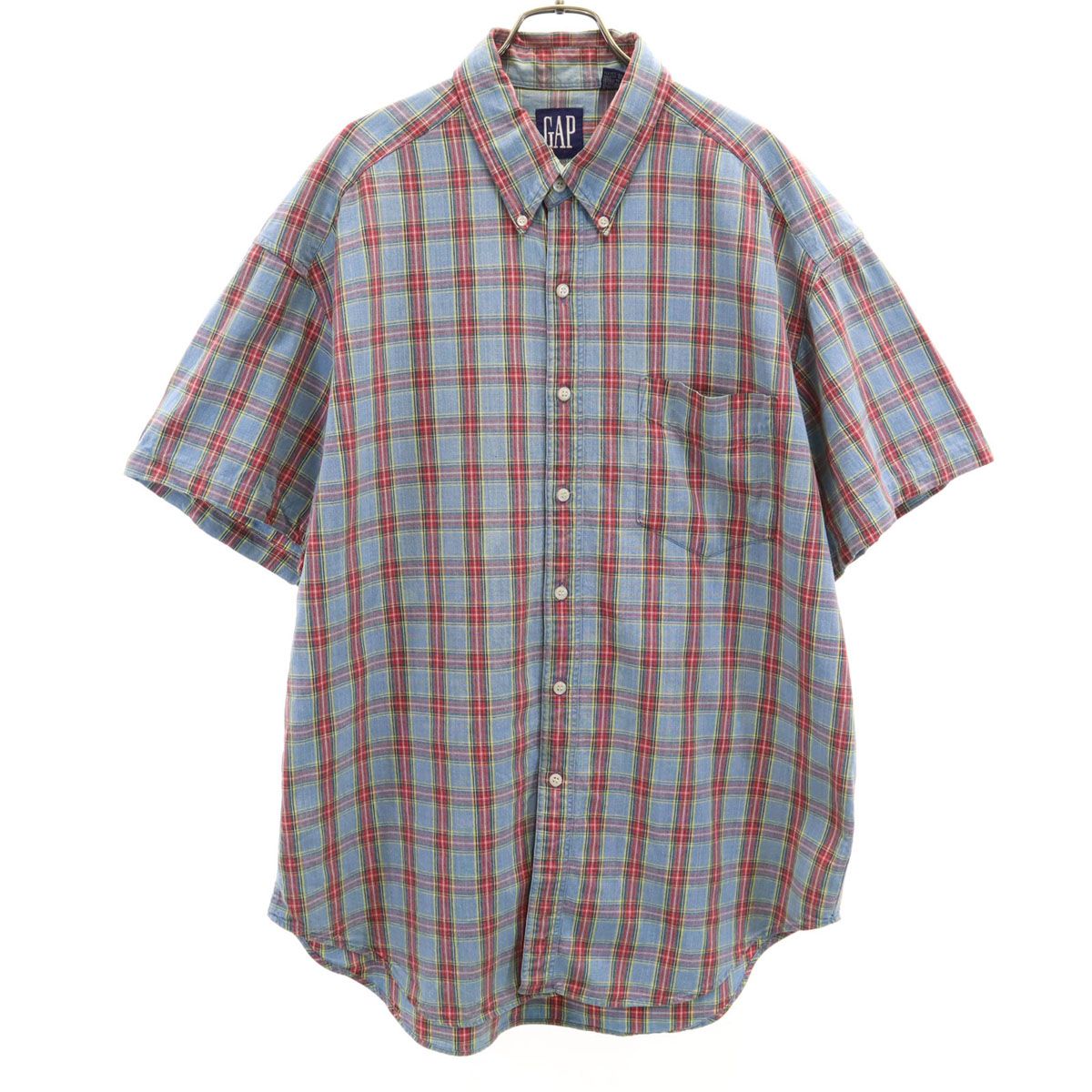 GAP 90s 半袖 ボタンダウンシャツ