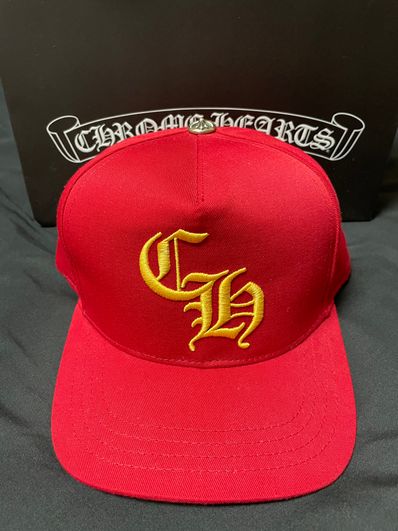 クロムハーツ トラッカーキャップ 赤黄 レッド イエロー ch ゴールド