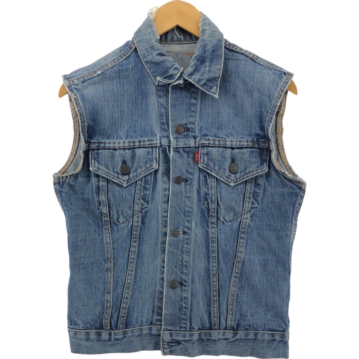 古着 リーバイス Levi's デニムベスト メンズM相当 ヴィンテージ/eaa544520