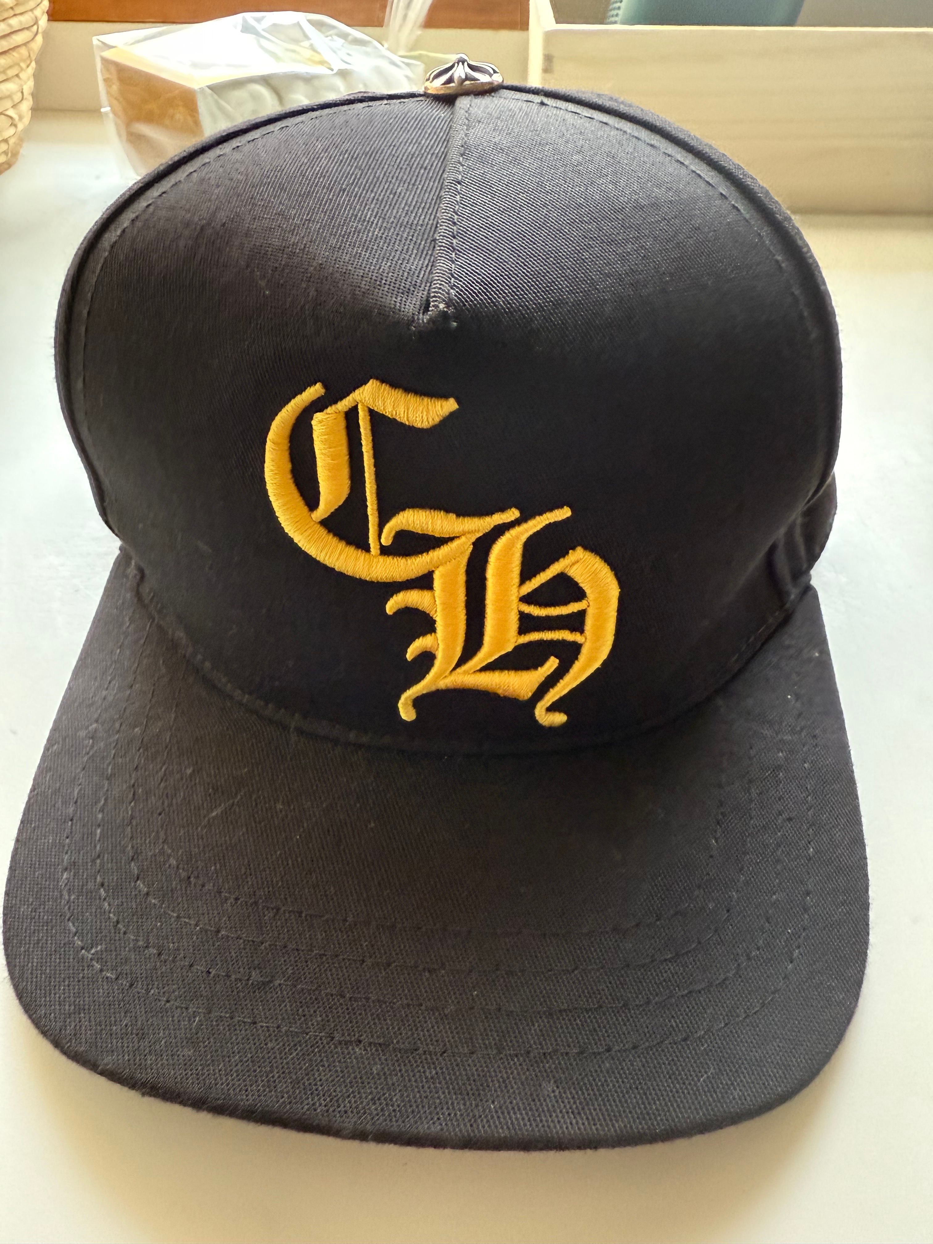 A (未使用に近い)】クロムハーツ ベースボールキャップ 5パネル CH