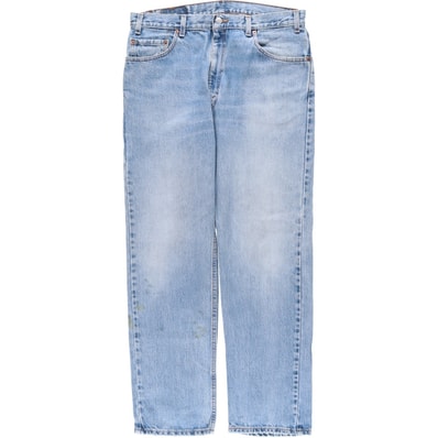 古着 リーバイス Levi's 00505-4891 REGULAR FIT テーパードデニムパンツ USA製 メンズw35相当/eaa634257