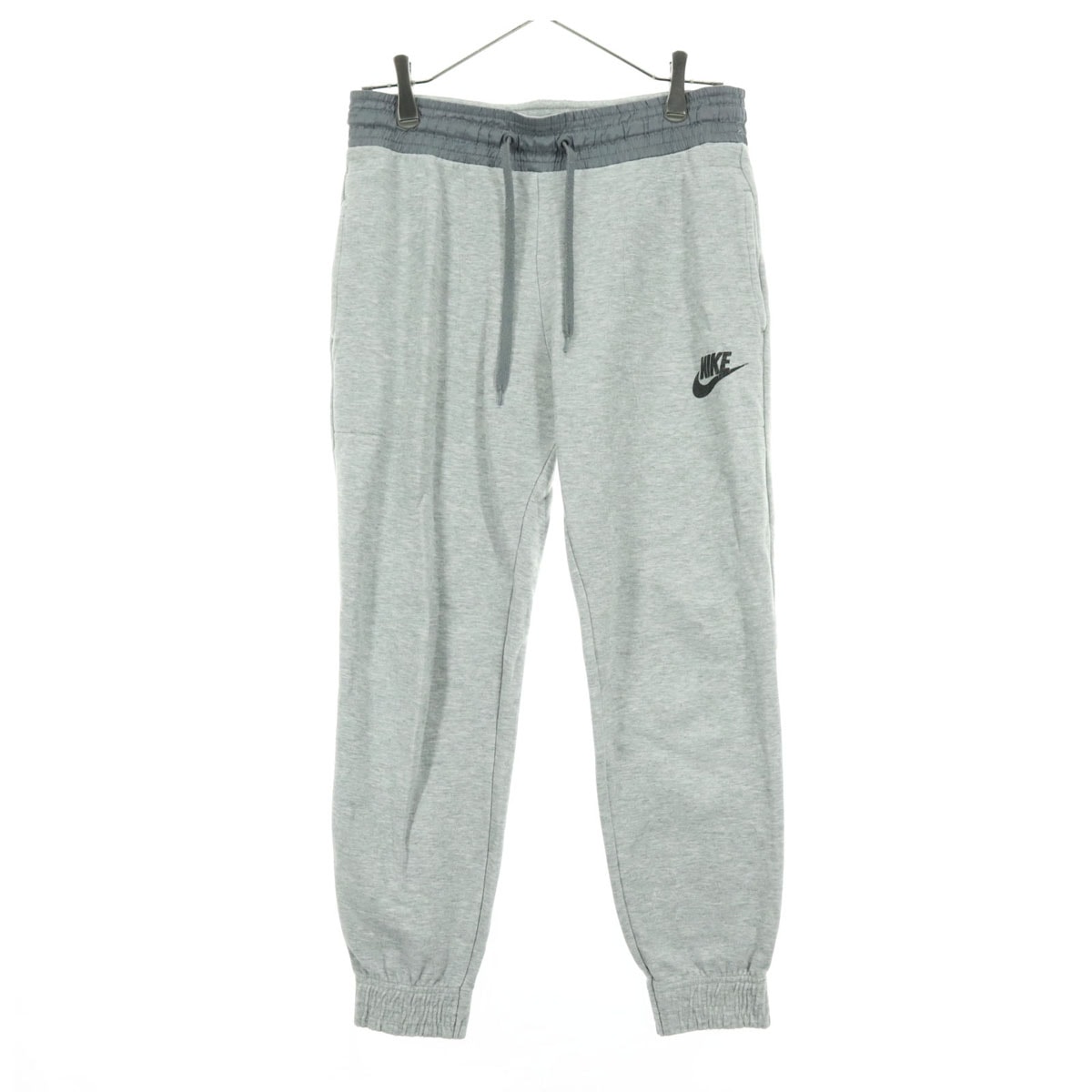 NIKE ナイキ ワンポイントロゴ スウェット ジョガーパンツ S グレー